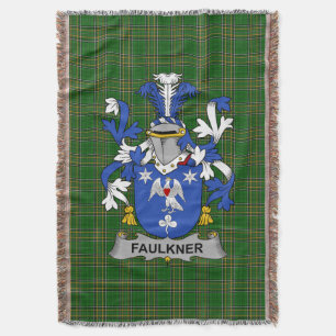 Couverture Armoiries irlandaises Faulkner Family Crest Irland