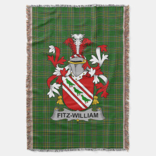 Couverture Armoiries irlandaises Fitz-William Irel de la crêt