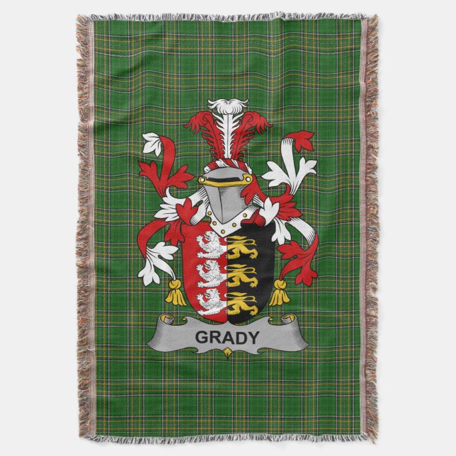 Couverture Armoiries irlandaises Grady ou O_Grady Armoiries f (devant Vertical)
