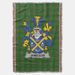 Couverture Armoiries irlandaises Jameson Family Crest Irlande