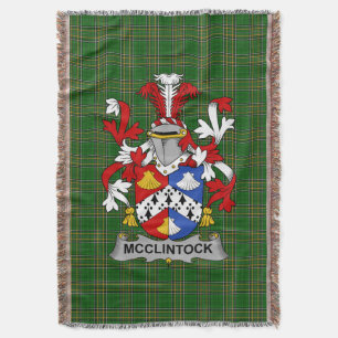 Couverture Armoiries irlandaises McClintock Family Crest Irel