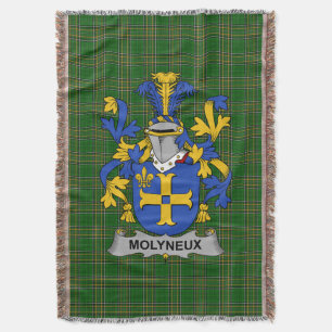Couverture Armoiries irlandaises Molyneux Family Crest Irland