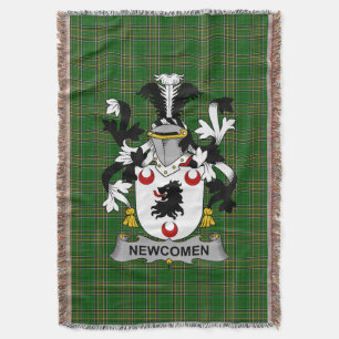 Couverture Armoiries irlandaises Newcomen ou Newcombe Family