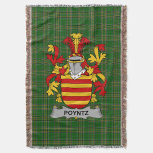 Couverture Armoiries irlandaises Poyntz Family Crest Irlande