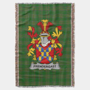 Couverture Armoiries irlandaises Prendergast Family Crest Ire