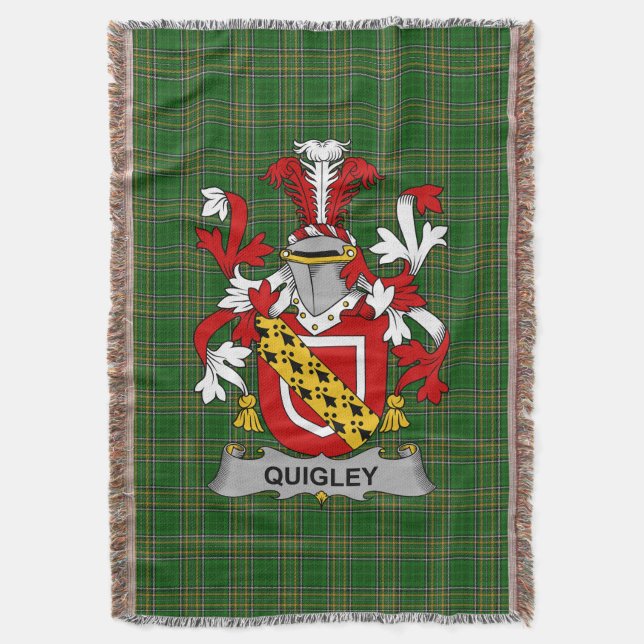 Couverture Armoiries irlandaises Quigley ou O_Quigley Family  (devant Vertical)