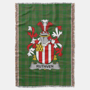 Couverture Armoiries irlandaises Ruthven Family Crest Irlande