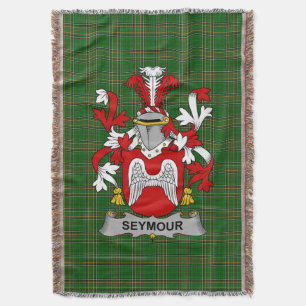 Couverture Armoiries irlandaises Seymour Family Crest Irlande
