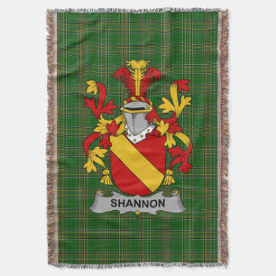 Couverture Armoiries irlandaises Shannon Family Crest Irlande
