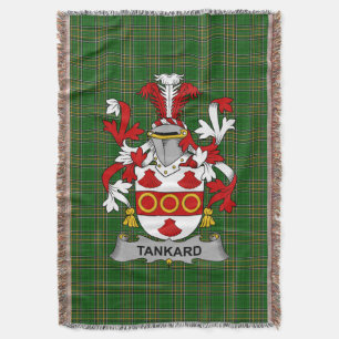 Couverture Armoiries irlandaises Tankard Family Crest Irlande