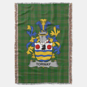 Couverture Armoiries irlandaises Torway Family Crest Irlande