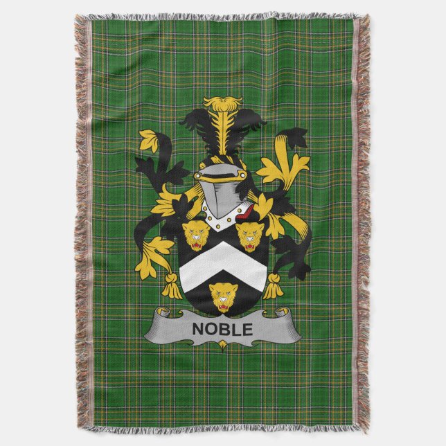 Couverture Armoiries nobles irlandaises Famille Crest Irlande (devant Vertical)