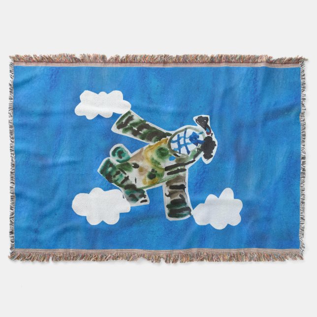 Couverture Army Jet "Art by Kids" (Devant)