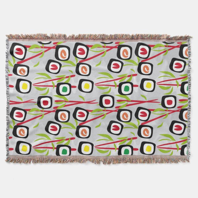 Couverture Arrière - plan de sushi (Devant)