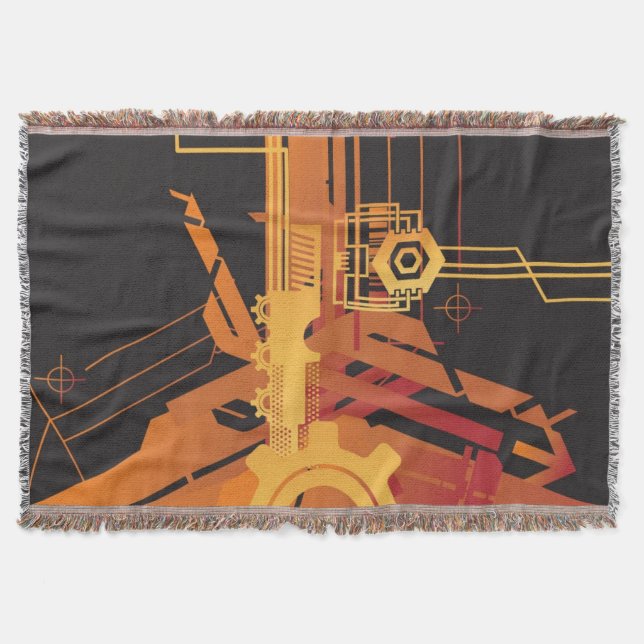 Couverture Arrière - plan tramé technique (Devant)