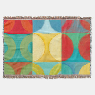 Couverture Art de bruit lumineux avec des cercles et des