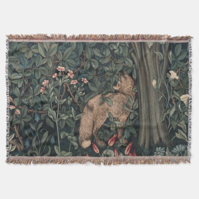 Couverture Art de faune de renard de verdure de William Morri (Devant)