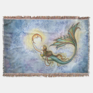 Couverture Art fantastique de lune en mer profonde par Molly