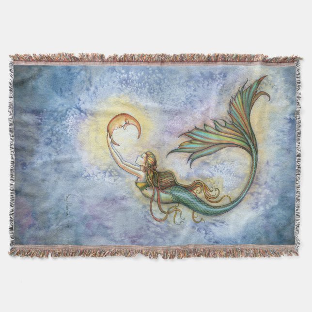 Couverture Art fantastique de lune en mer profonde par Molly  (Devant)