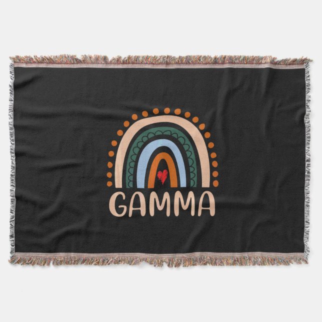 Couverture Art Mère | Gamma Rainbow Grandma mignonne annivers (Devant)