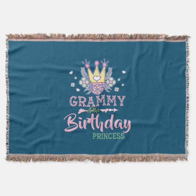 Couverture Art Mère | Grammy De L'Anniversaire Princesse Noël (Devant)