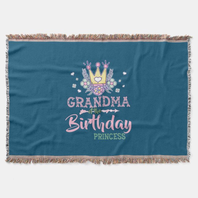 Couverture Art Mère | Grand-Mère De La Princesse Anniversaire (Devant)