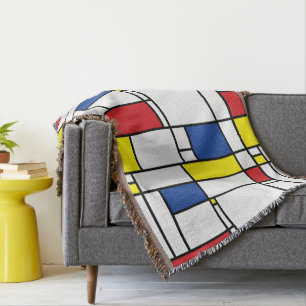 Couverture Art Moderne Géométrique Minimaliste De Stijl Mondr