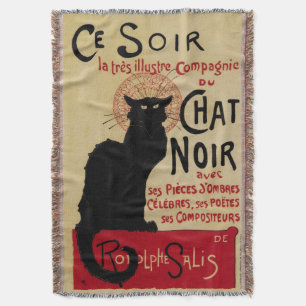 Couverture Art Nouveau vintage, Ce Soir Chat Noir Chat Noir