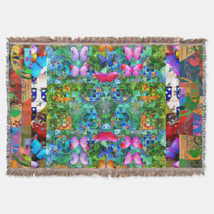 Couverture Art populaire portugais Fleece Blanket