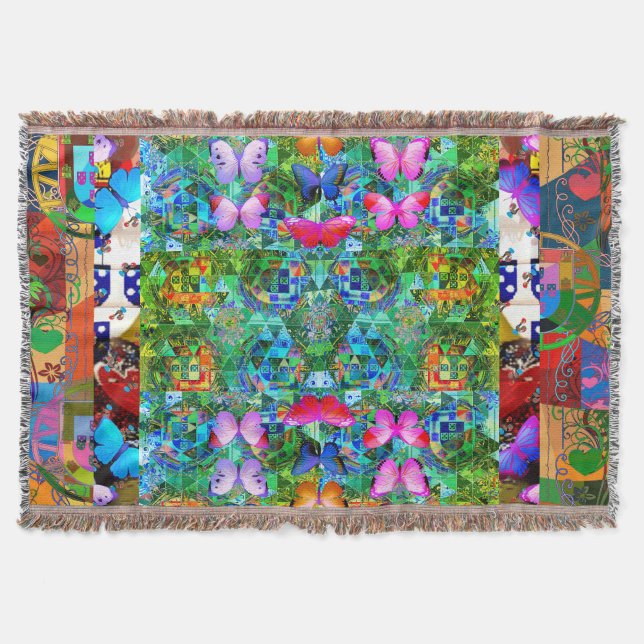 Couverture Art populaire portugais Fleece Blanket (Devant)