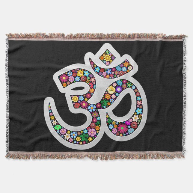 Couverture Art symbolique floral Namaste (Devant)