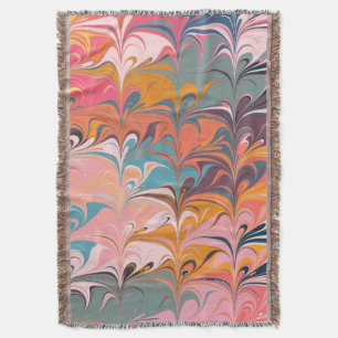 Couverture Artsy coloré Design Abstrait en marbre