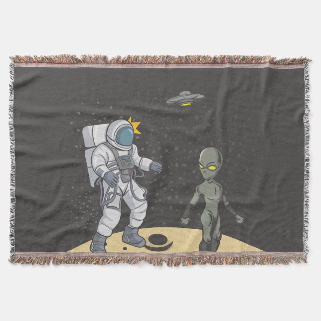 Couverture Astronaute et extraterrestre    (Devant)