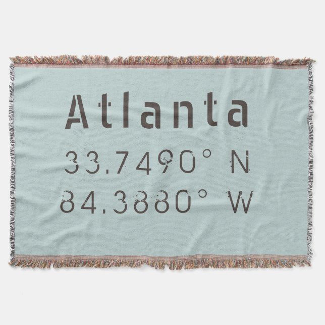 Couverture Atlanta Latitude & Longitude (Devant)