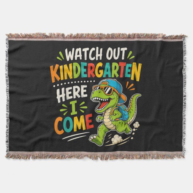 Couverture Attention maternelle j'arrive Dino (Devant)