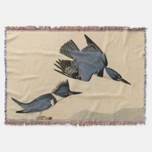 Couverture Audubon Belted Kingfisher Wildlife Bird