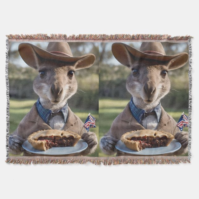 Couverture Aussie Kangaroos Aimez Les Pies De Viande Australi (Devant)