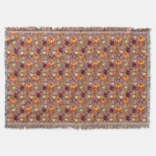 Couverture Automne Confortable (Devant)