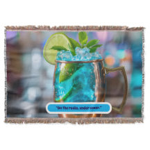 Couverture avec cocktail