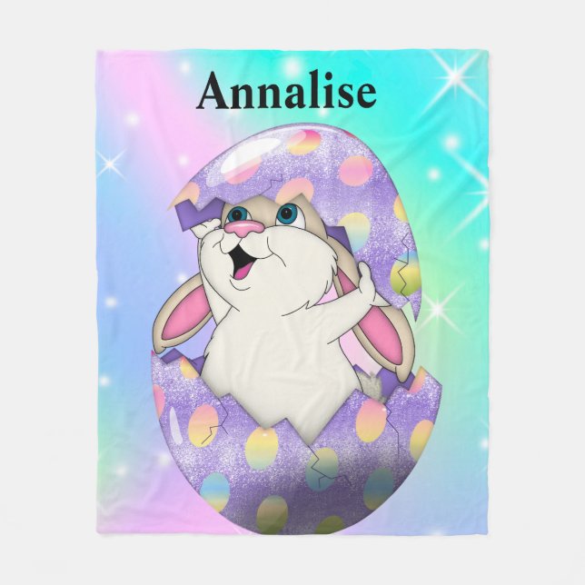 Couverture avec lapin (Devant)