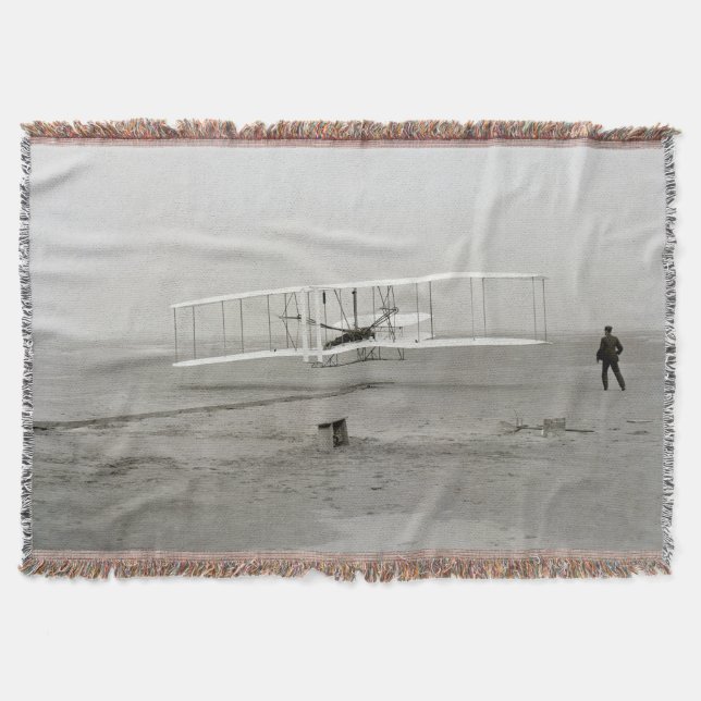 Couverture Avion des Frères Wright Premier Vol Avion Aviation (Devant)