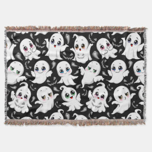 Couverture Baby Ghosts Éffrayant mignon Halloween humeur