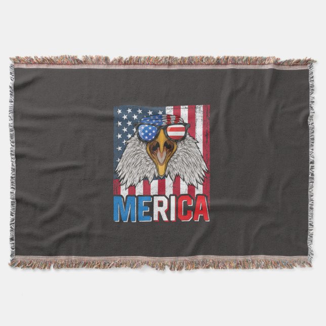 Couverture Bald Eagle Merica 4 juillet (Devant)