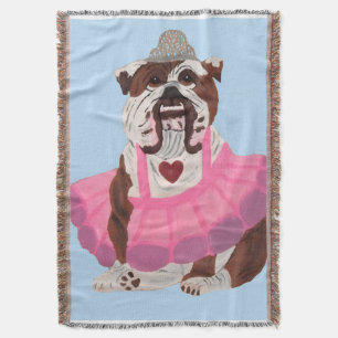 Couverture Ballerine Bouledogue