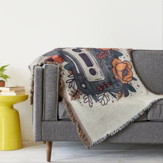 Couverture Bande de cassette florale