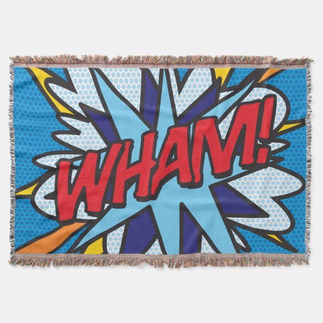 Couverture Bande dessinée rétro amusante WHAM Pop Art (Devant)