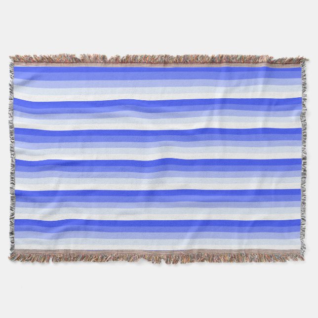 Couverture Bandes d'ombre bleu royal (Devant)