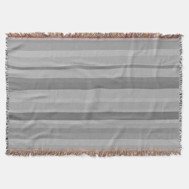 Couverture Bandes horizontales grises (Devant)
