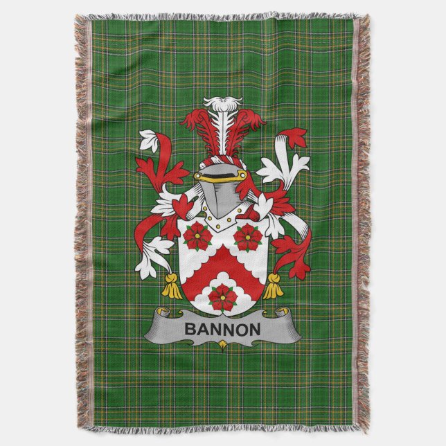 Couverture Bannon irlandais ou O_Bannon Manteau d'armoiries f (devant Vertical)