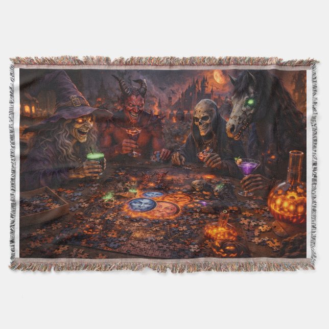 Couverture Banquet d'idoles Halloween gothique (Devant)